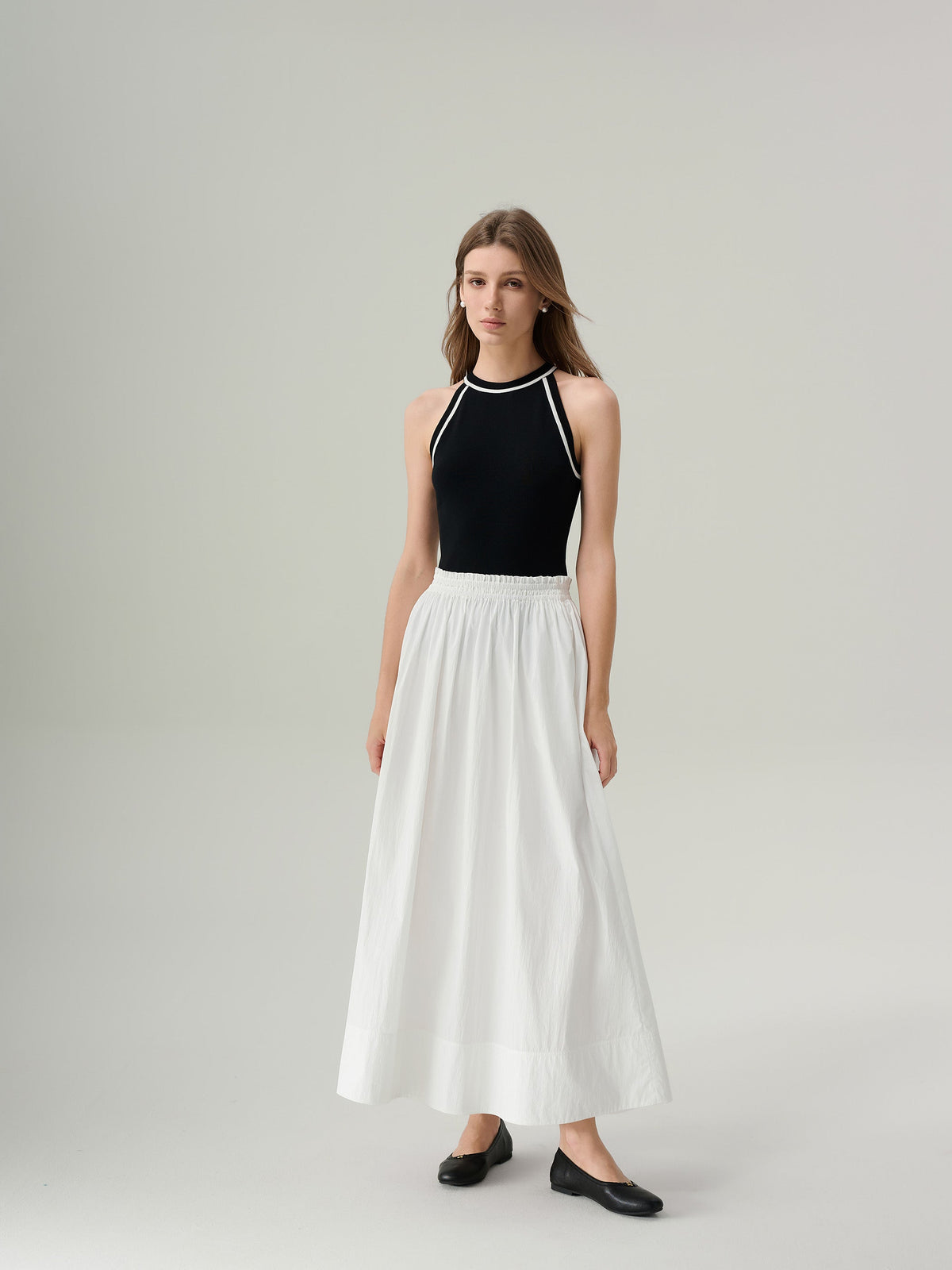 Effie Cotton Midi Skirt