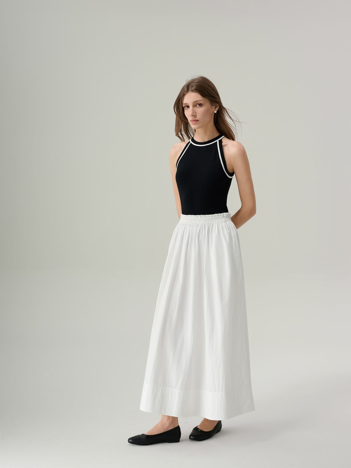 Effie Cotton Midi Skirt