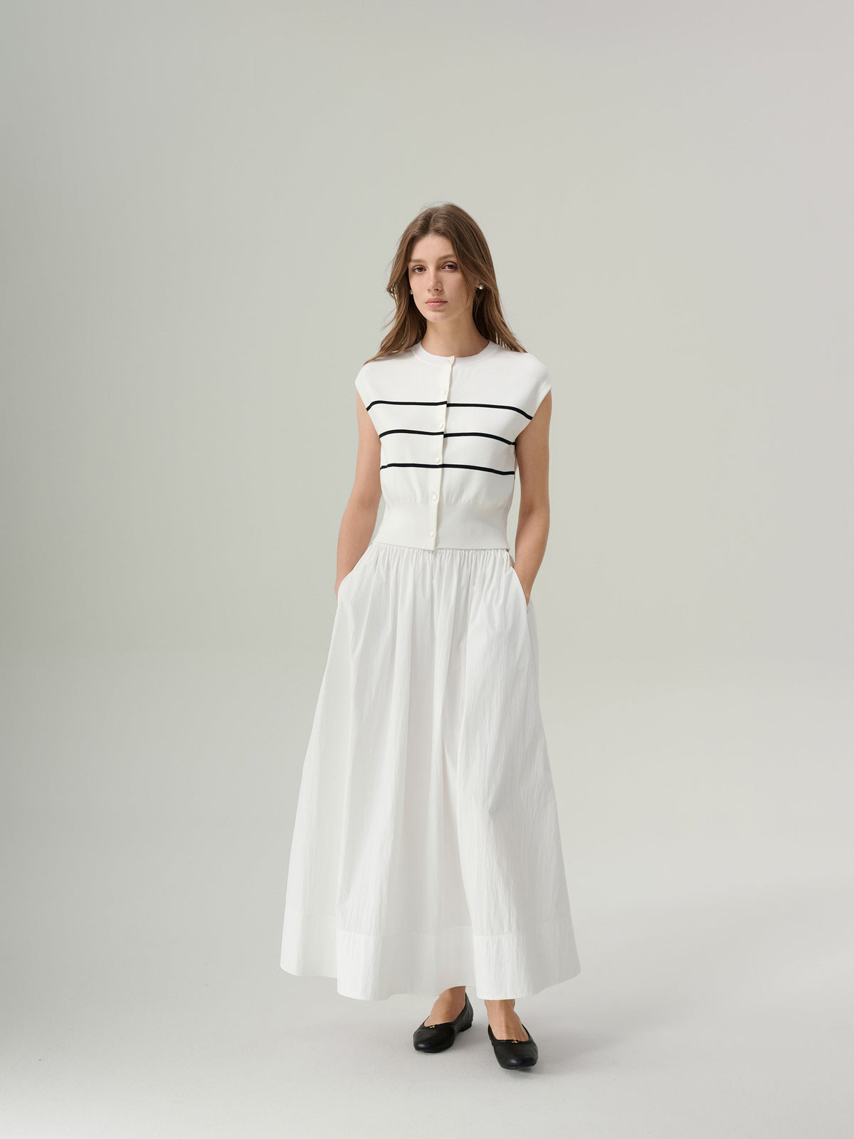 Effie Cotton Midi Skirt