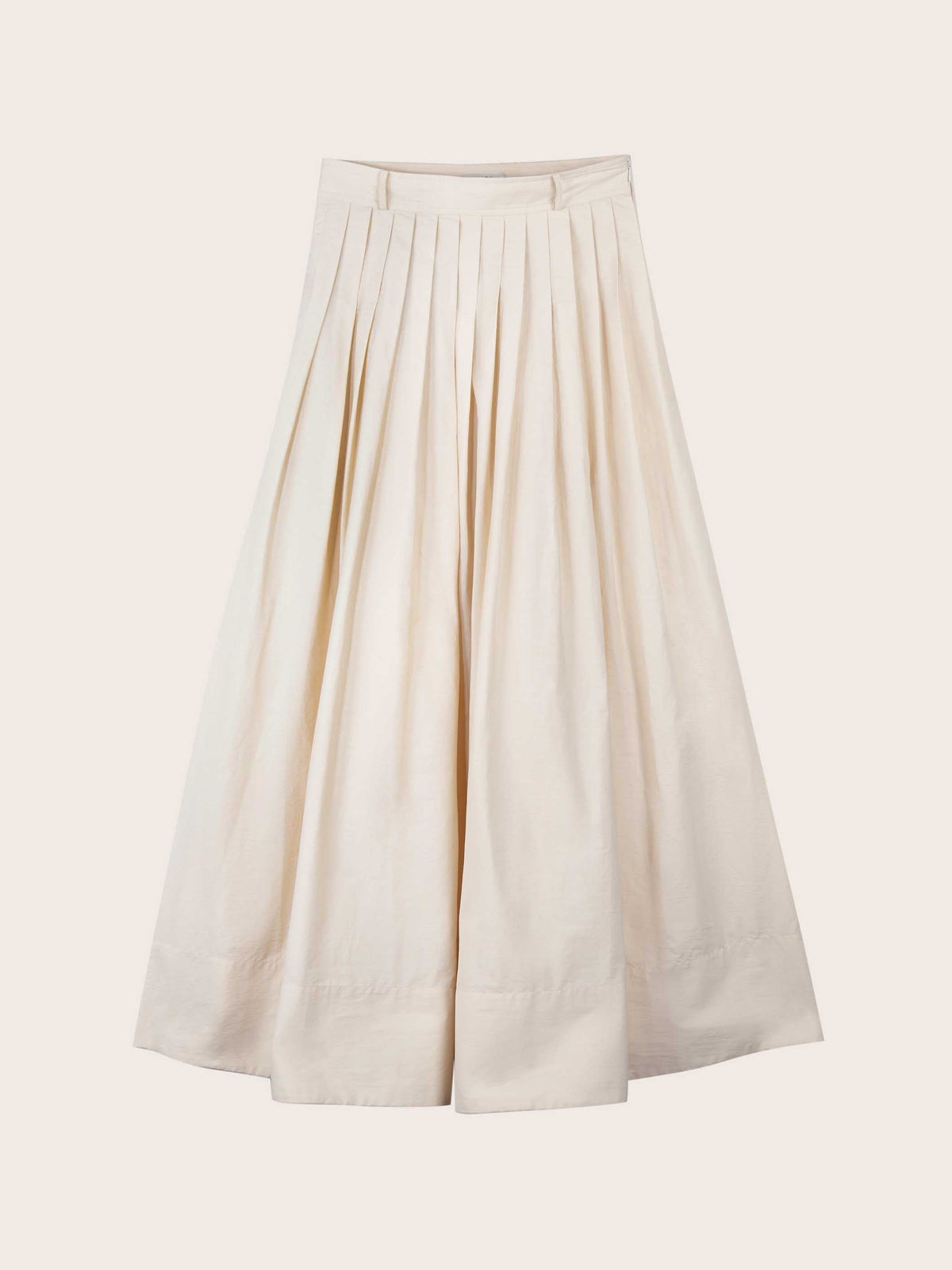 Sunny Cotton Midi Skirt