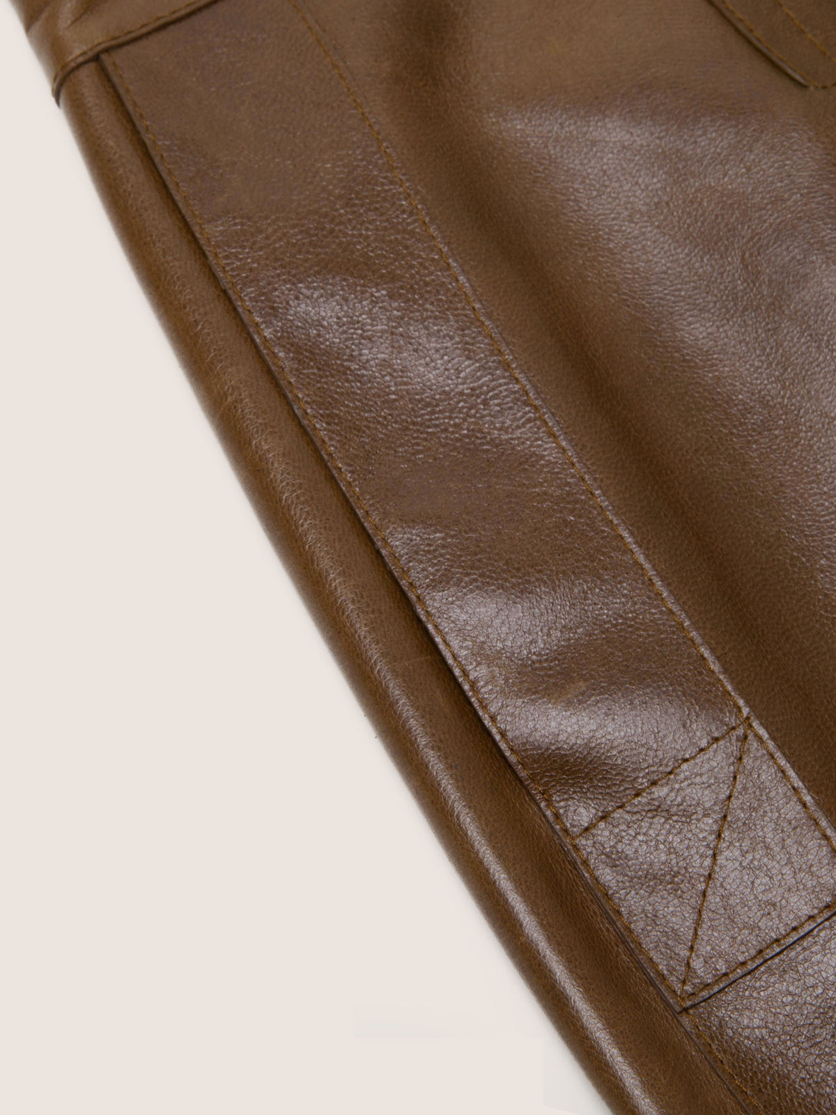 Arden Leather Pencil Skirt
