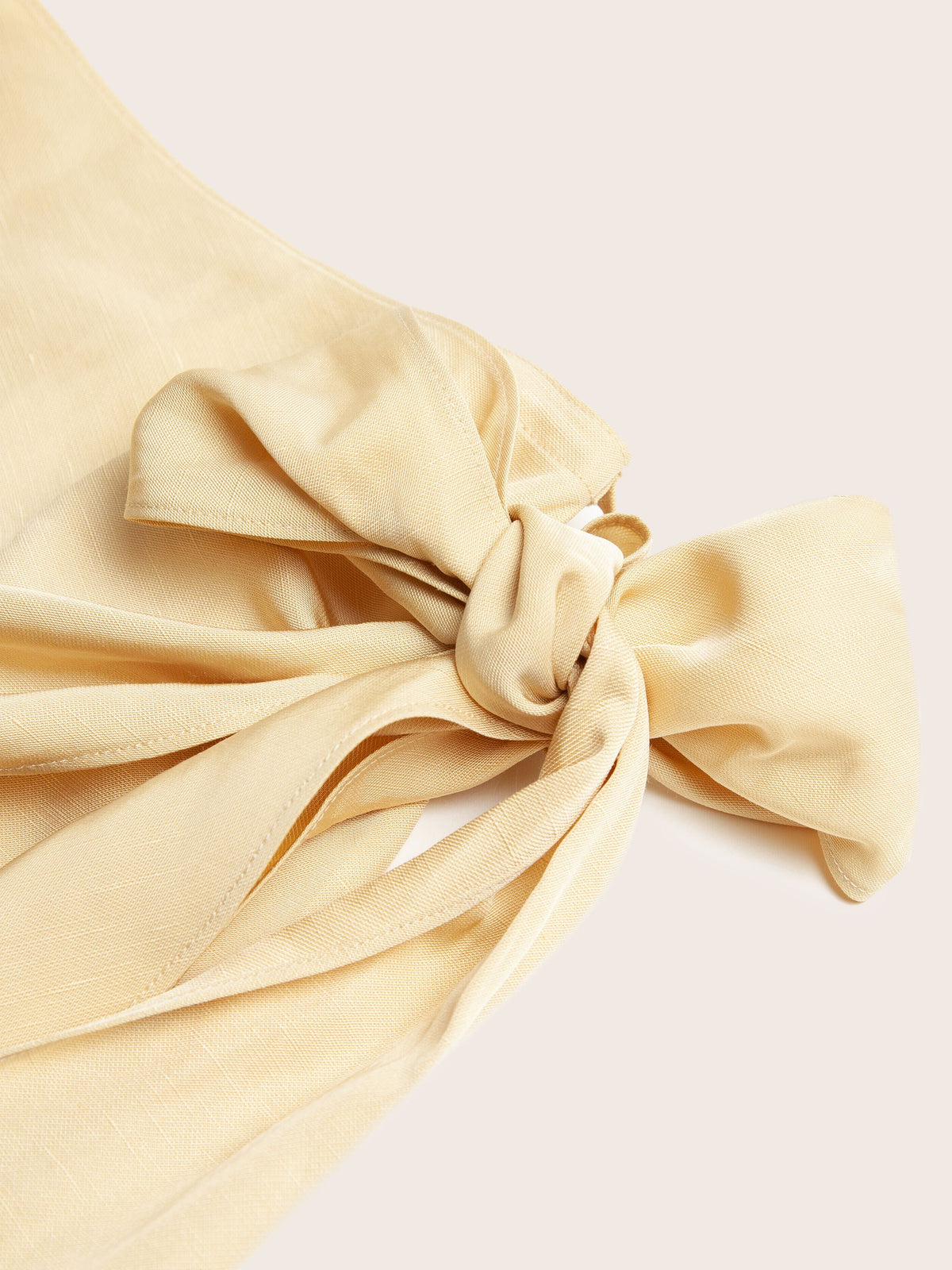 Jane Linen Wrap Midi Skirt