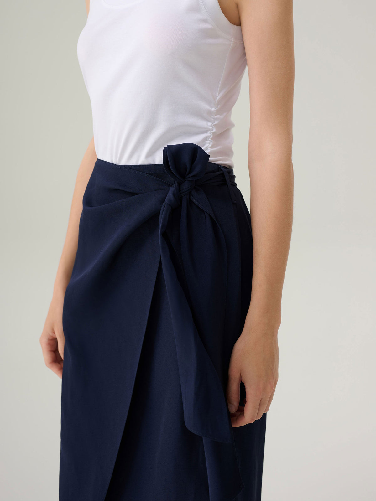 Kate Wrap Midi Skirt