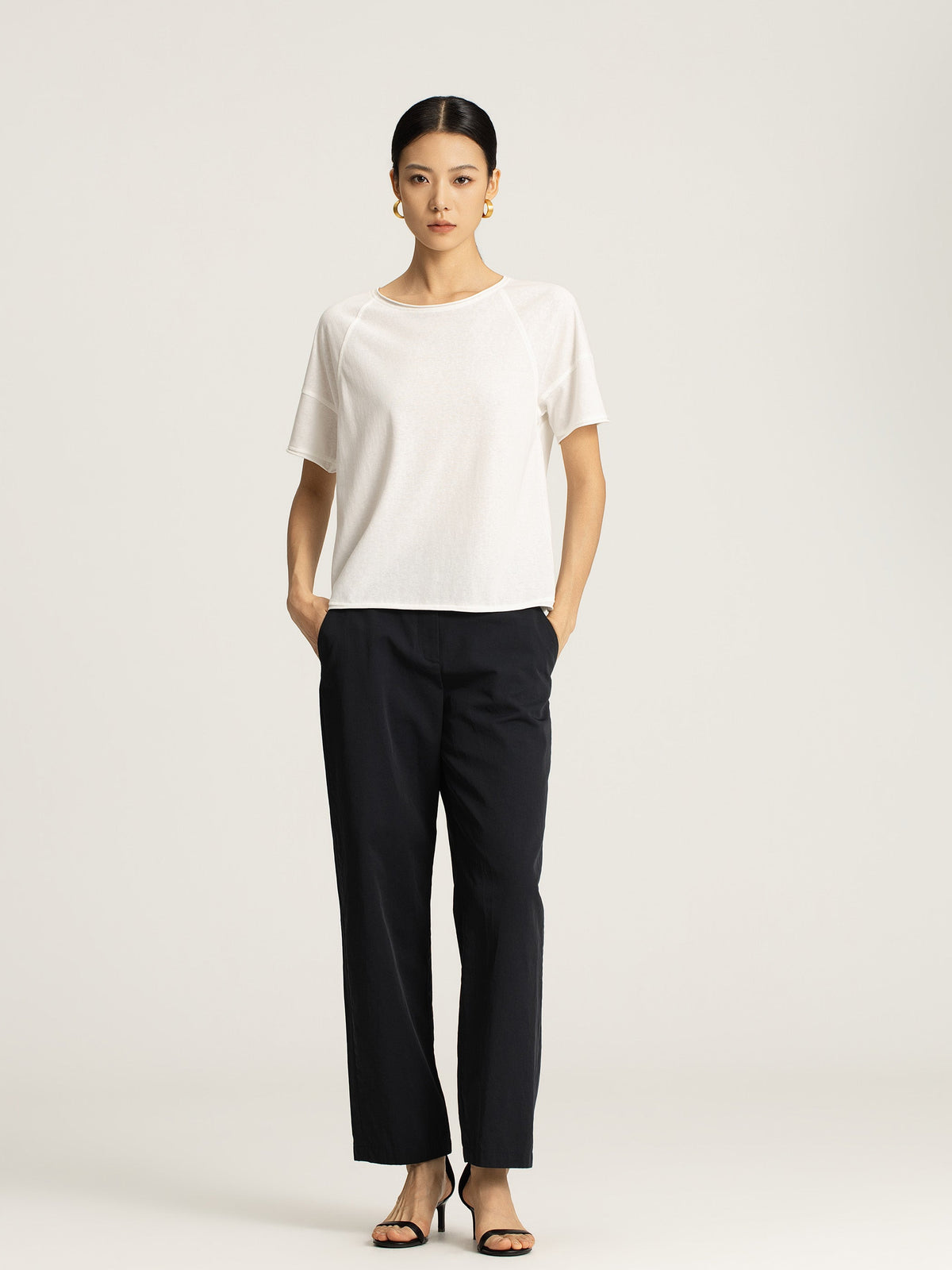 Elara Cotton Raglan Tee
