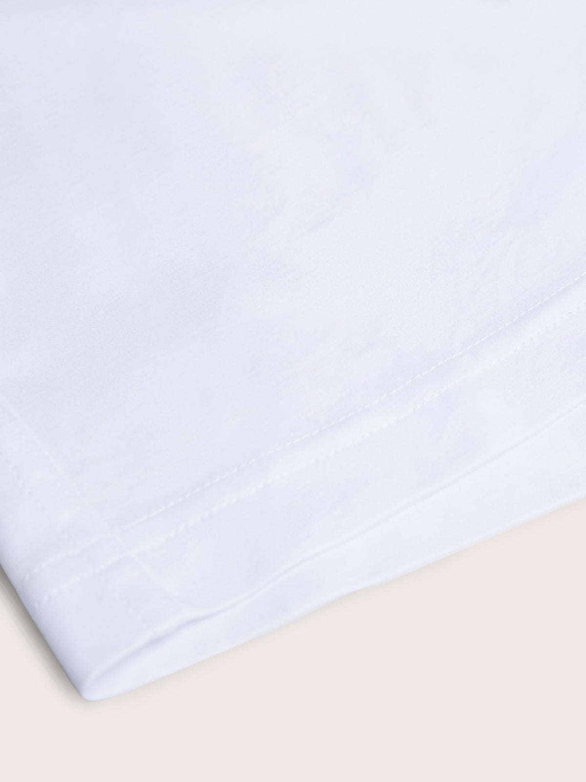 Sylvia Cotton/Silk White T-Shirt