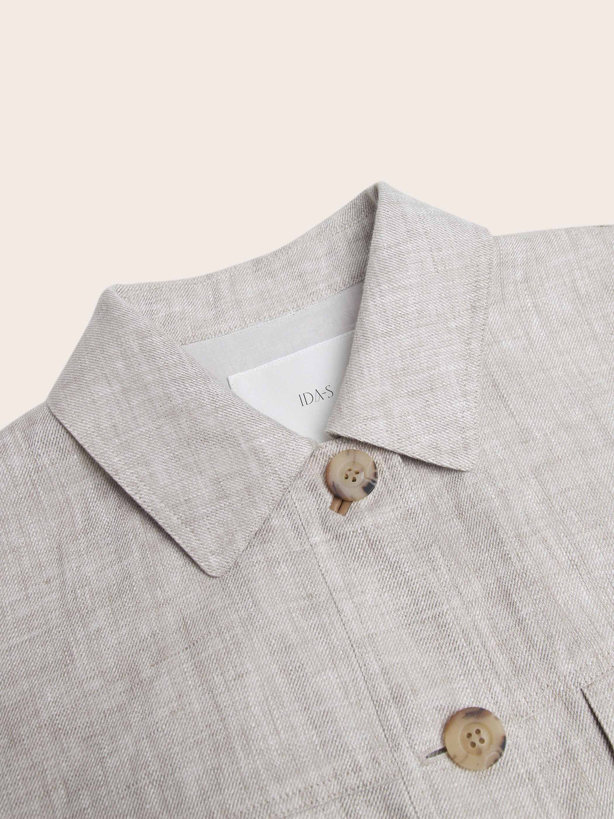 Josephine Oversized Linen Vest