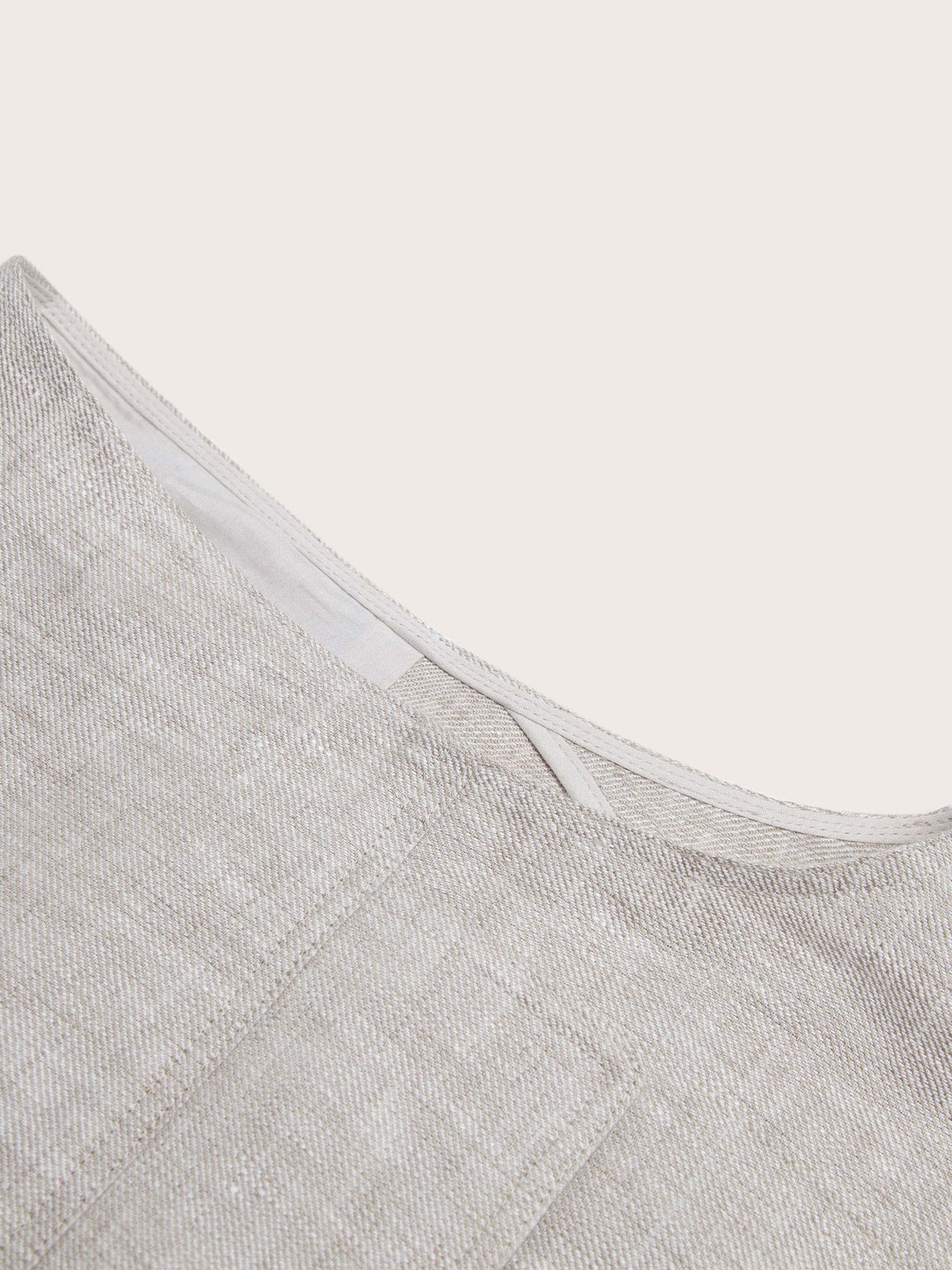 Josephine Oversized Linen Vest