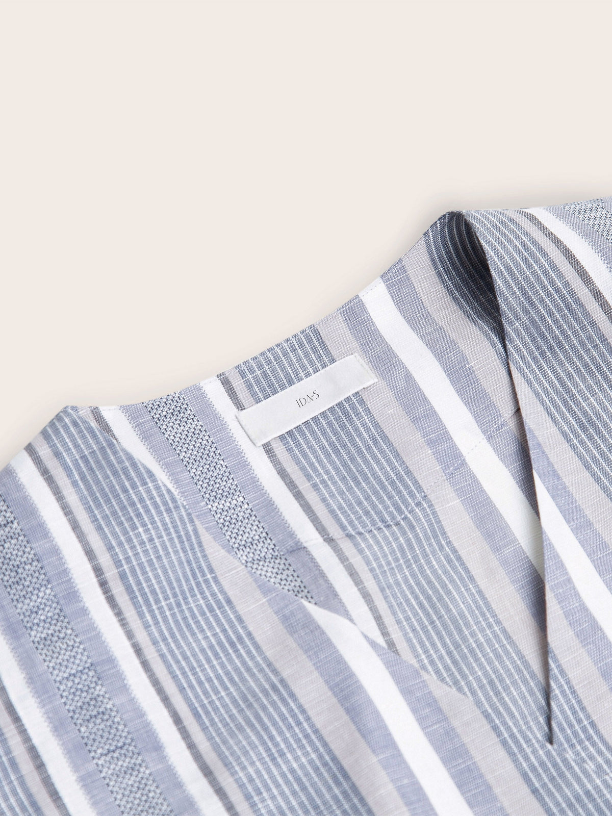 Joan Striped Linen Vest