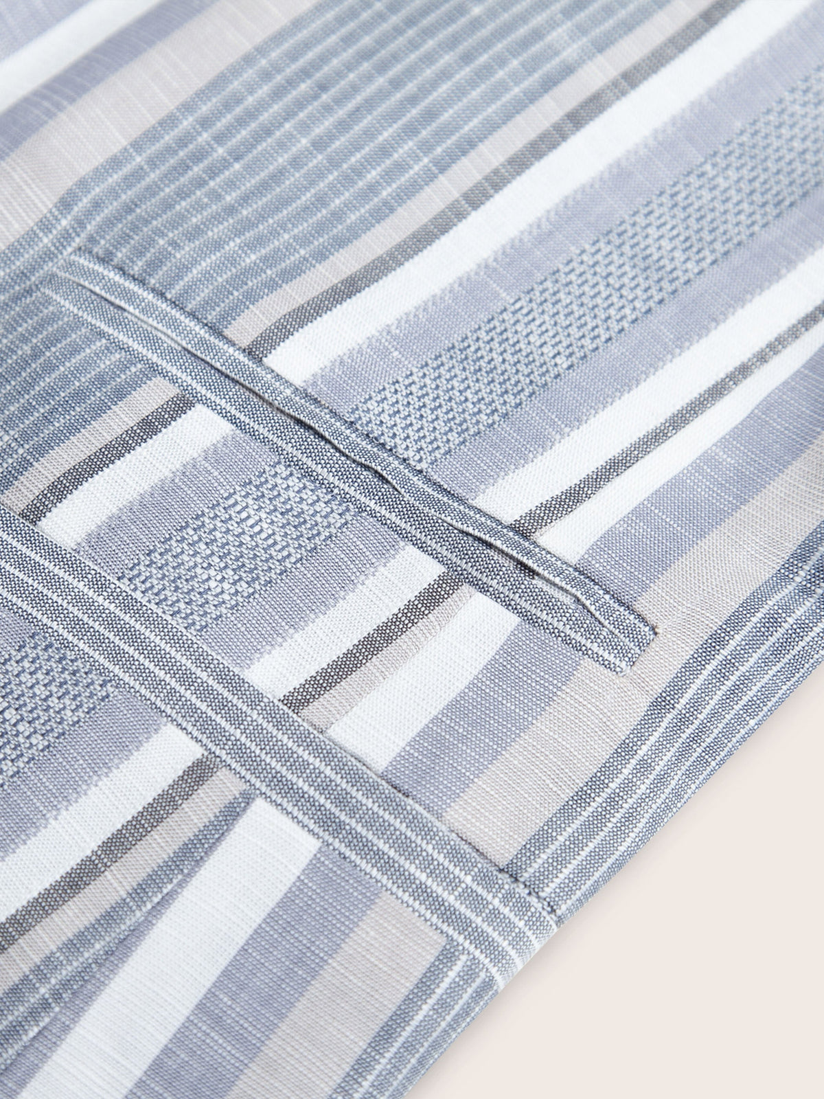 Joan Striped Linen Vest