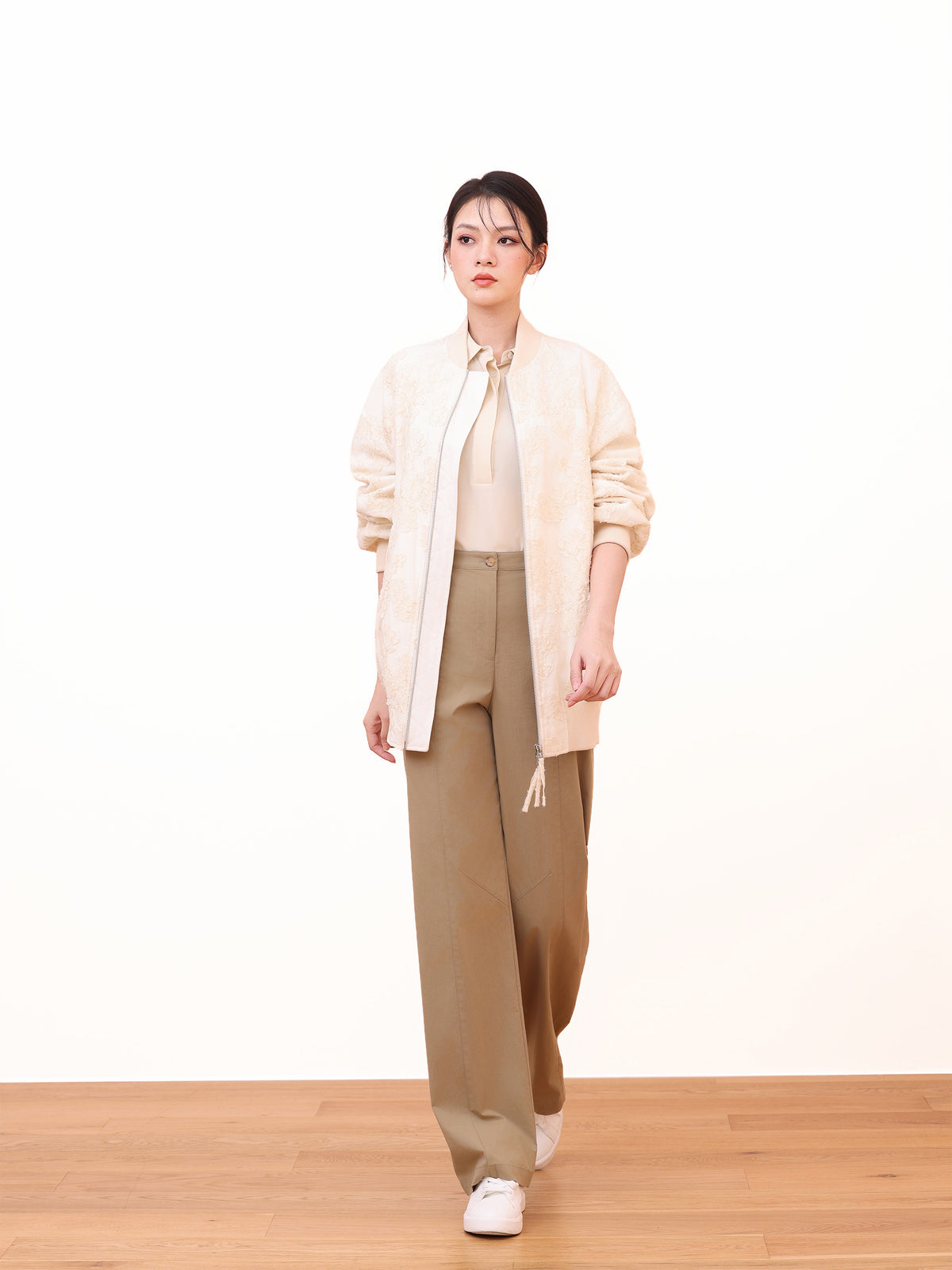 COTTON STRAIGHT LEG CARGO PANTS