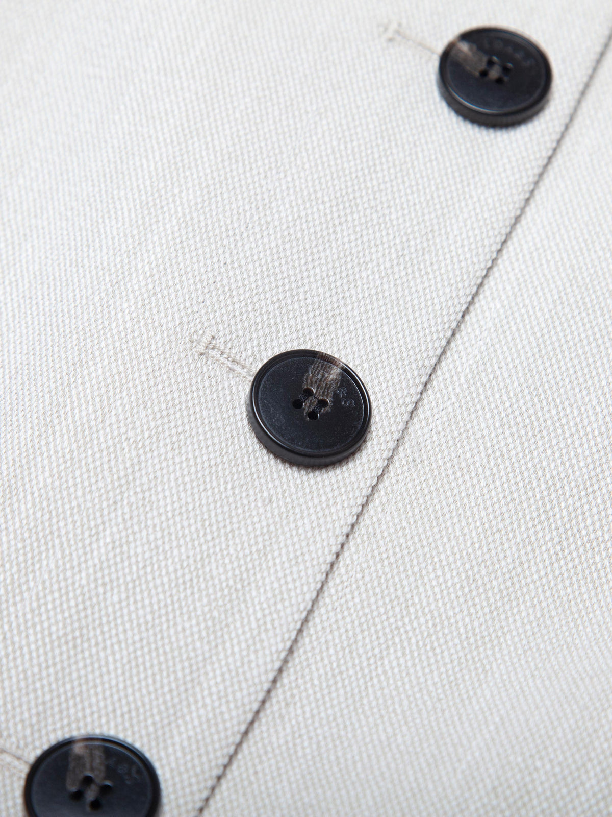 COLLARLESS BUTTONED SUIT JACKET - TEST