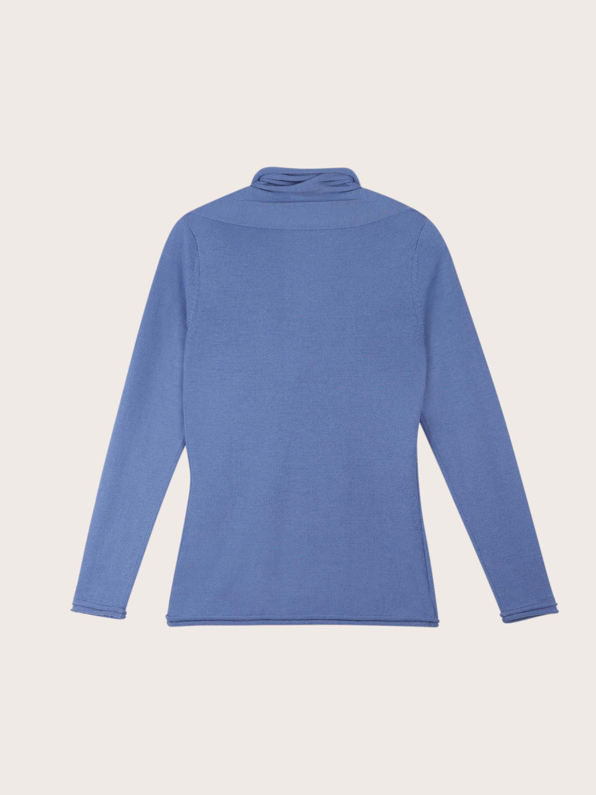 Lisa Drape Neck Wool Knit
