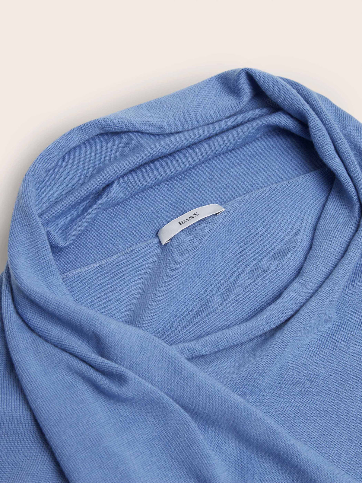 Lisa Drape Neck Wool Knit